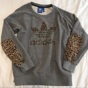 Adidas Originals Sweater Leopard Print